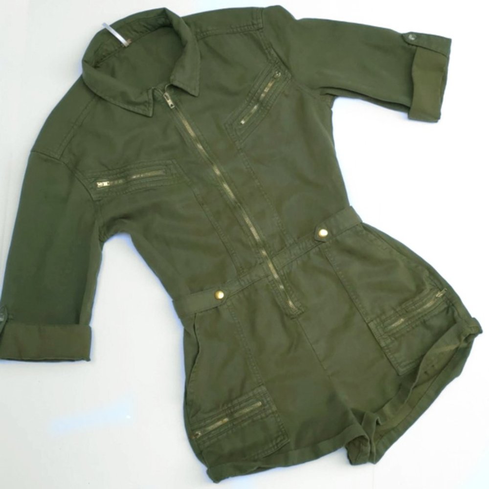 Free People Isla Jumpsuit utility romper